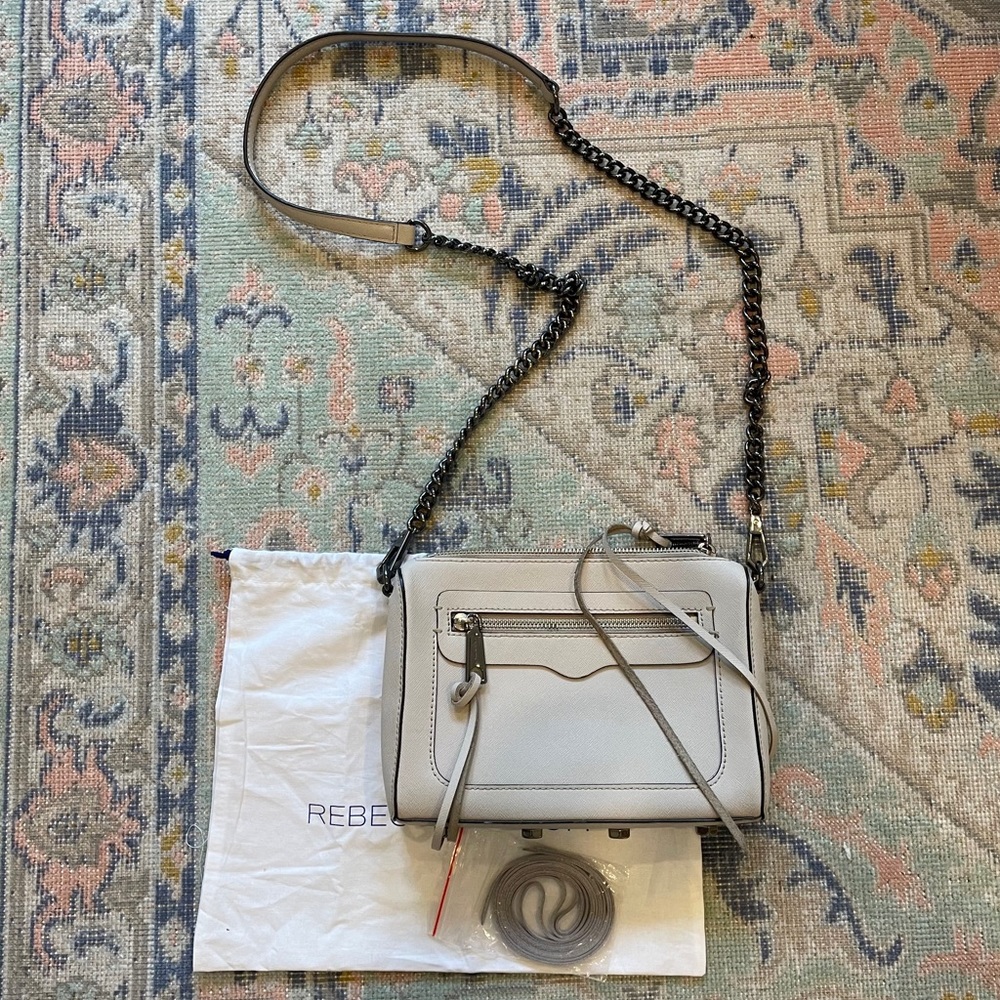 Rebecca Minkoff Avery Crossbody Bag Puddy Neutral